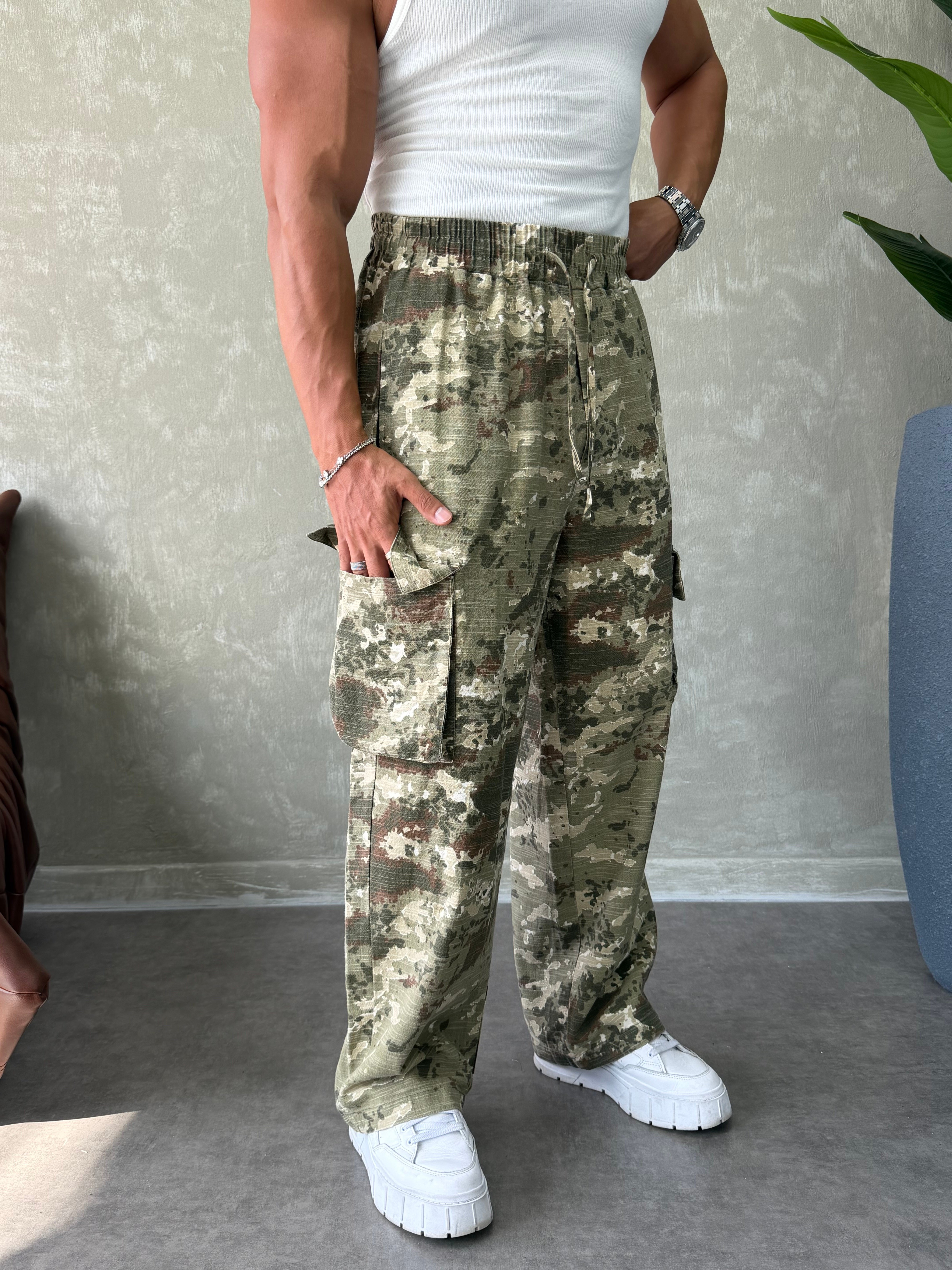 PREMIUM KAMUFLAJ BAGGY PANTOLON 