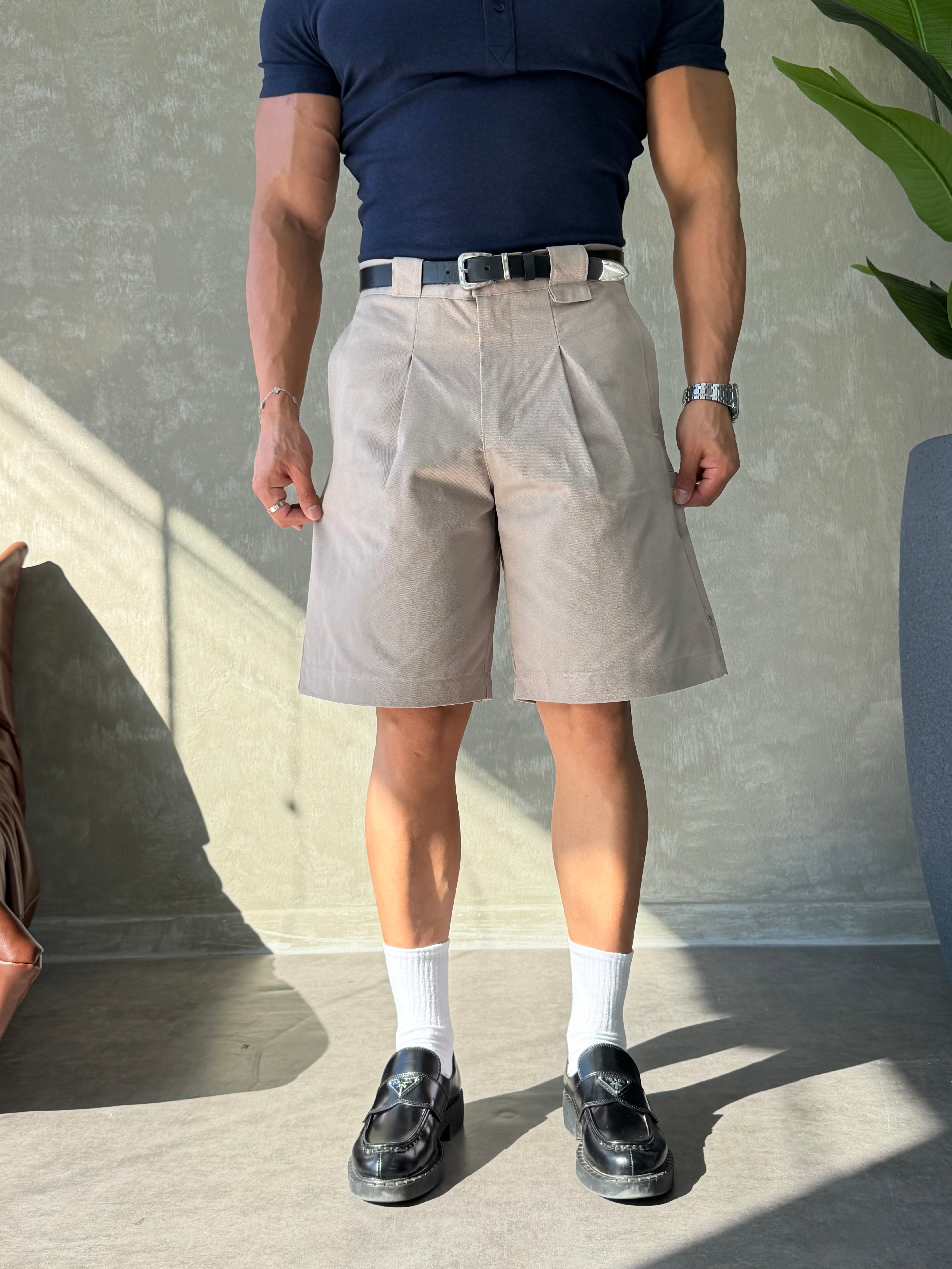 PREMIUM KUMAŞ ÇİFT PİLE KAPRİ BEJ