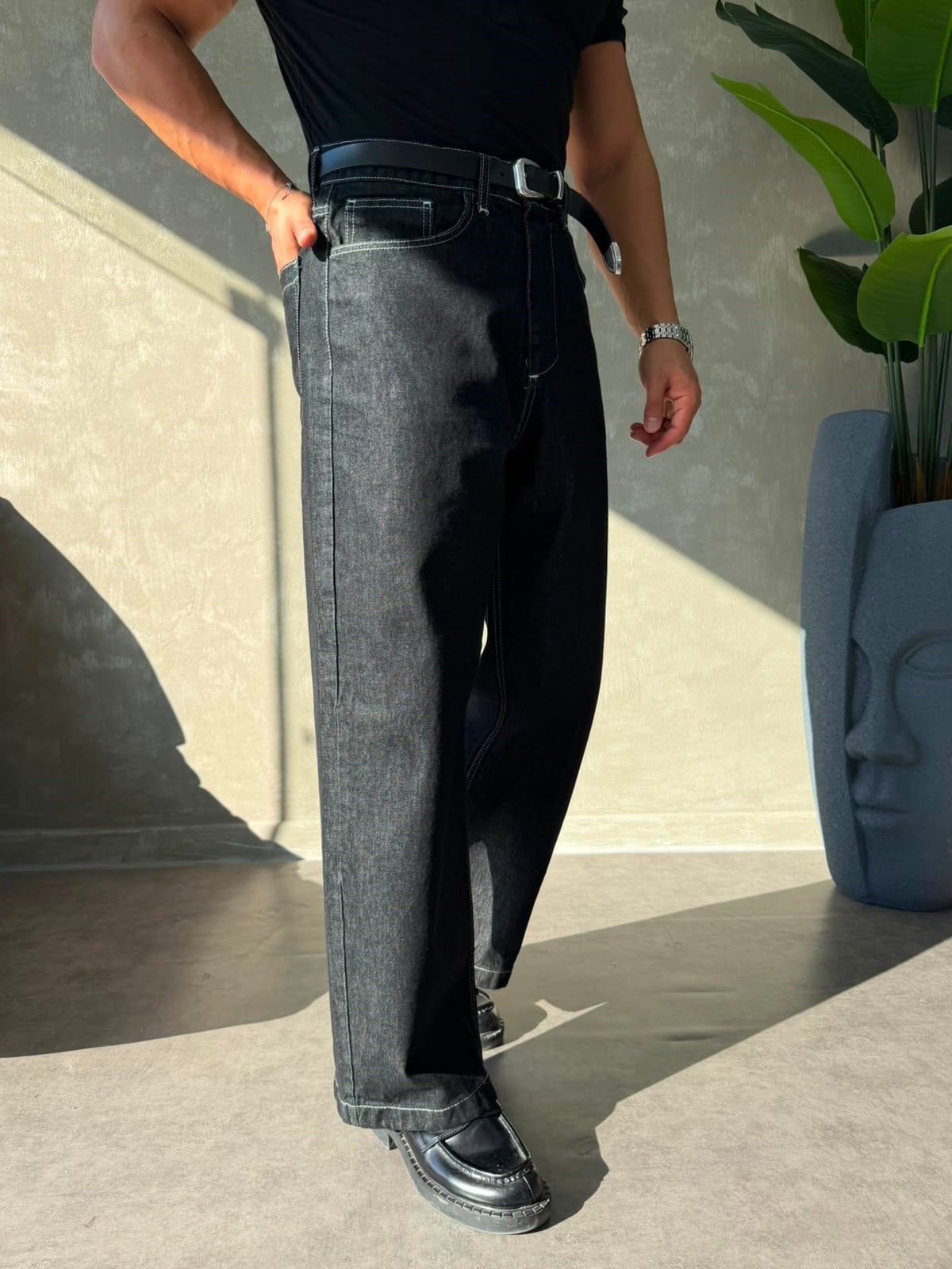 PREMİUM SERİ BAGGY JEAN ANTRASİT