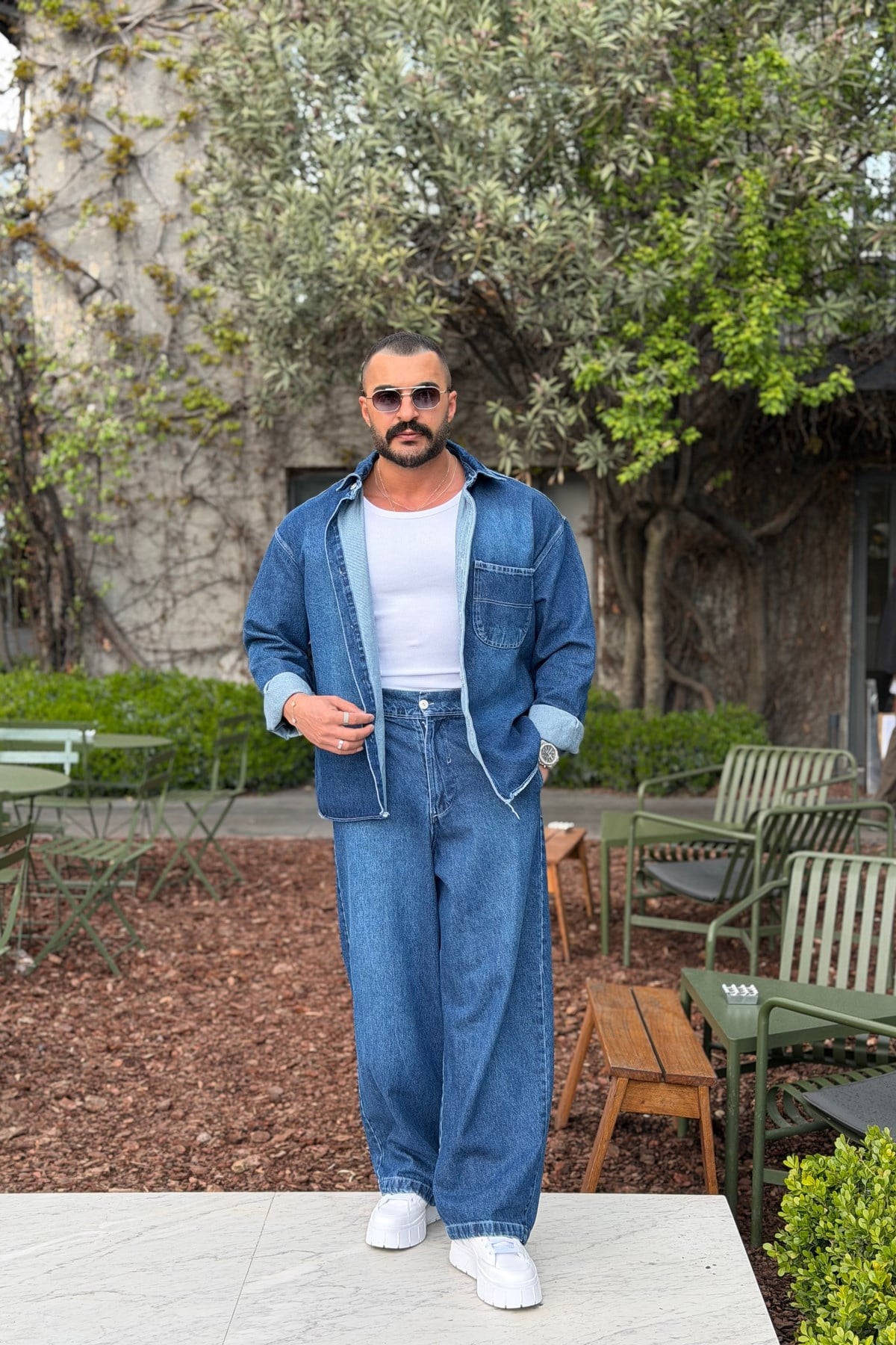 PREMİUM SERİ BALON JEAN TAKIM LACİVERT