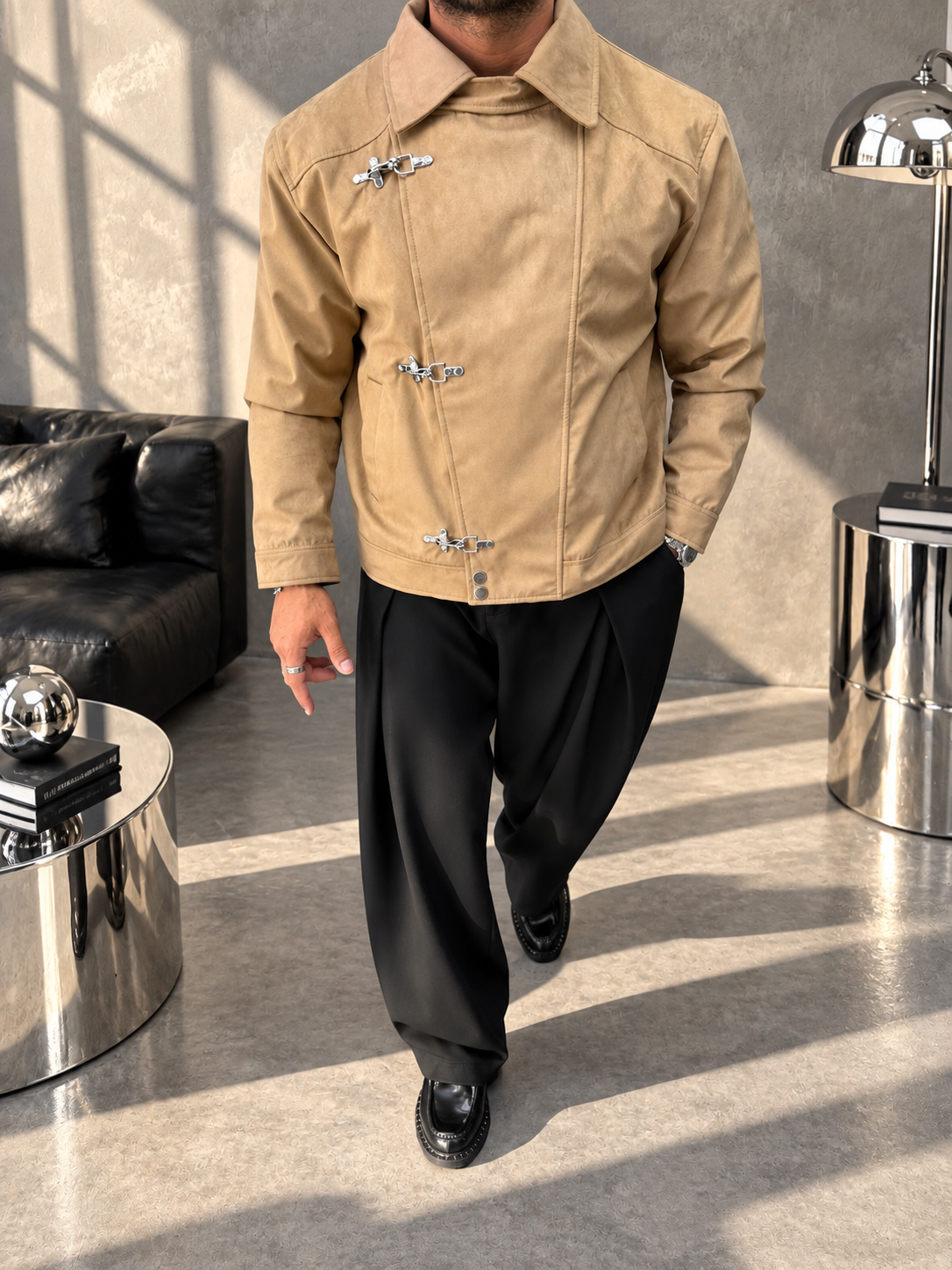 PREMIUM SERİ TASARIM CEKET CAMEL