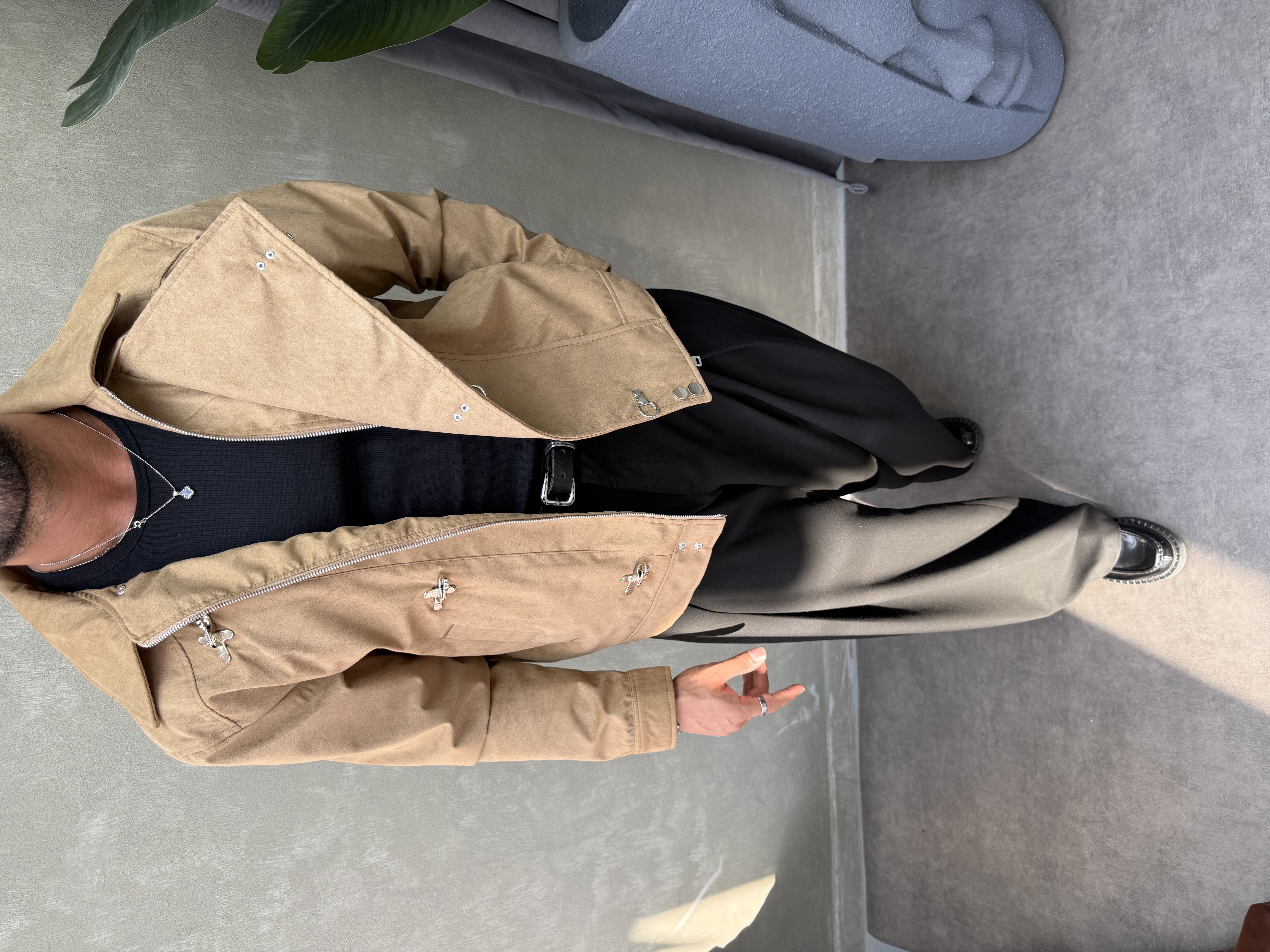 PREMIUM SERİ TASARIM CEKET CAMEL