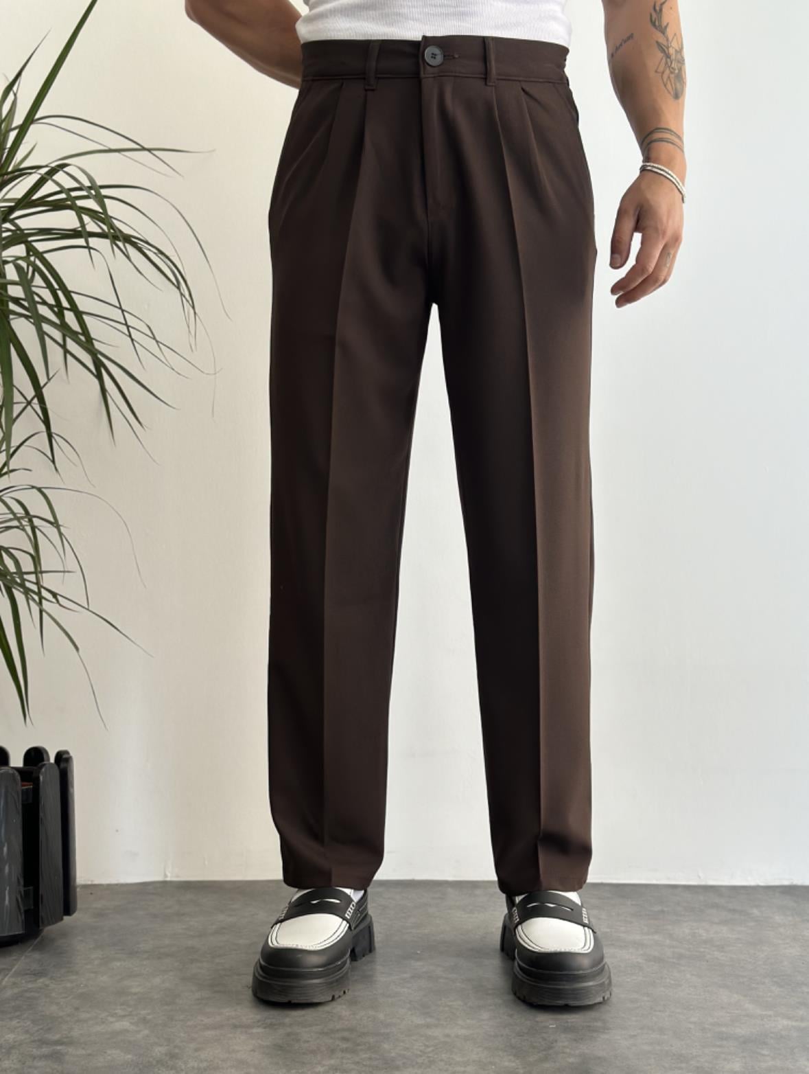Venüs Kahve Baggy Pantolon