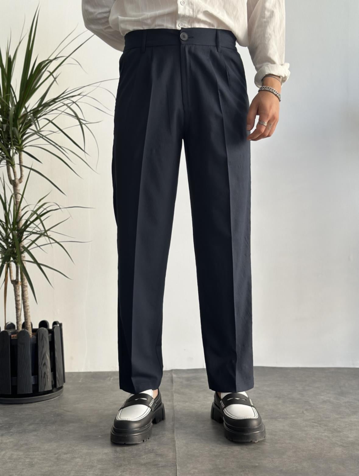 Venüs Lacivert Baggy Pantolon