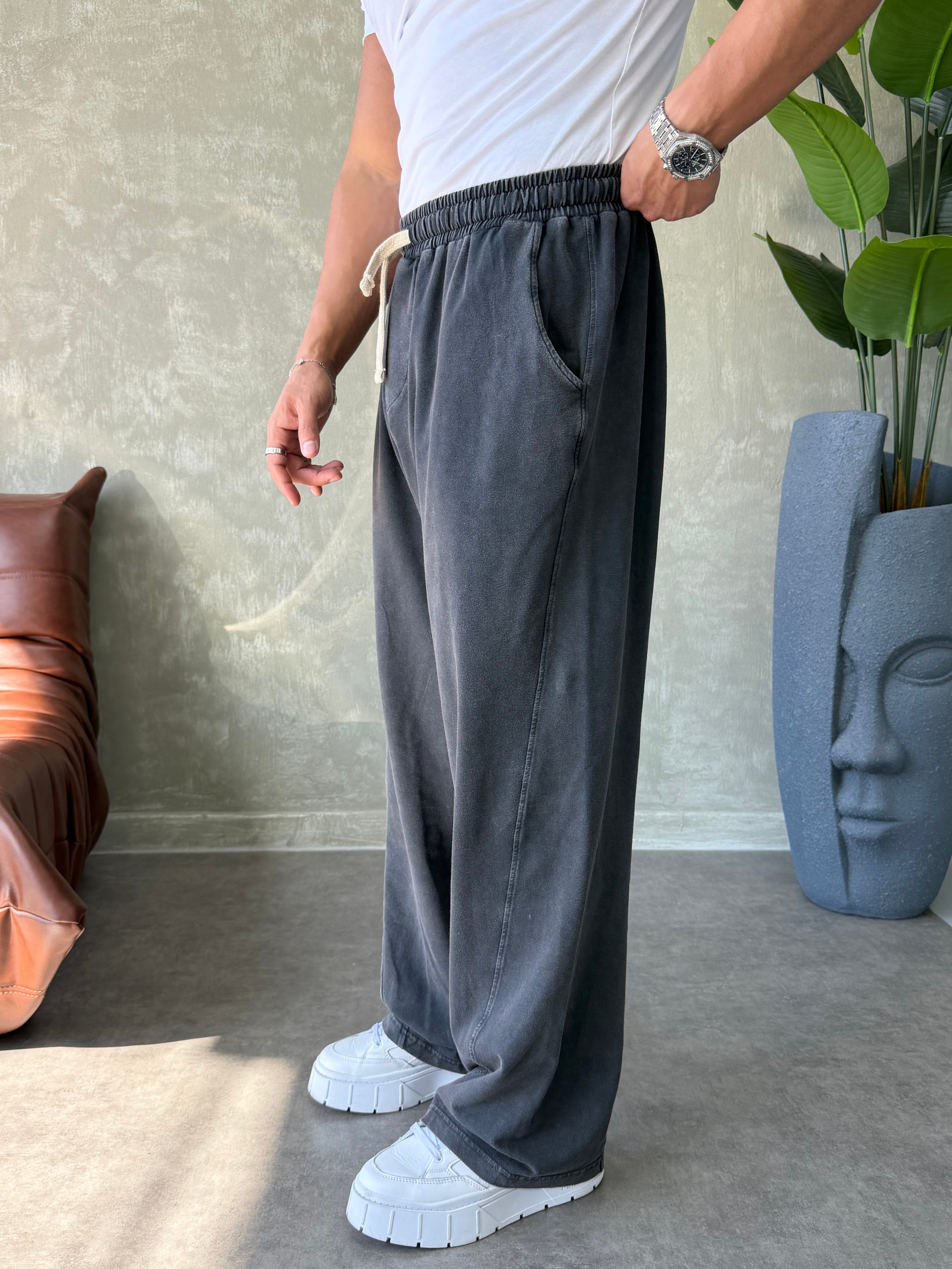 YIKAMALI BAGGY EŞOFMAN ALTI FÜME