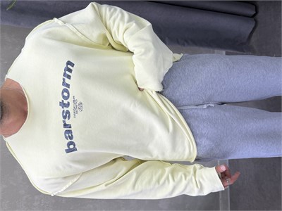   ÖZEL SERİ ÇİFT TARAFLI OVERSIZE SWEAT SARI