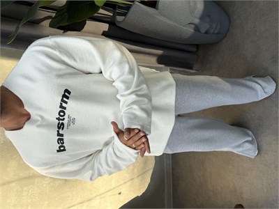   ÖZEL SERİ ÇİFT TARAFLI OVERSIZE SWEAT BEYAZ