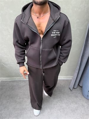 BOXY KALIP OVERSIZE KAPŞONLU SWEAT