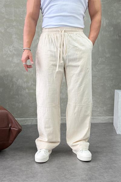 BR KETEN BAGGY PANTOLON BEJ