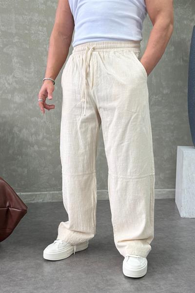 BR KETEN BAGGY PANTOLON BEJ