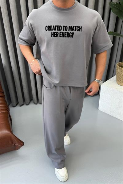 BR OVERSİZE EŞOMAN TAKIMI GRİ