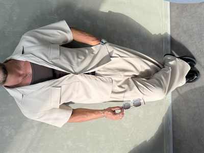 BR PREMİUM KUMAŞ ALT ÜST TAKIM BEJ