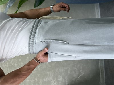EKSTRA BAGGY EŞOFMAN ALTI BUZ GRİ
