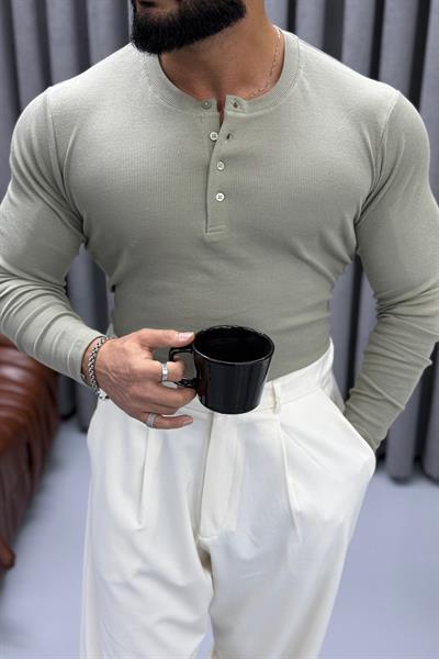 FİTİLLİ ÜÇ DÜĞMELİ BADİ HAKİ