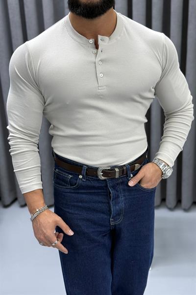 FİTİLLİ ÜÇ DÜĞMELİ BADİ KREM