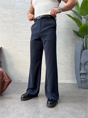 GG PREMIUM SERi FLARE FİT PANTOLON LACİVERT 