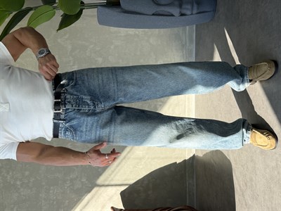 GG PREMİUM SERİ REGULAR FİT JEAN MAVİ YIKAMA