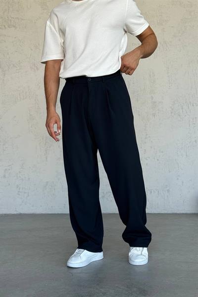 KORE KESİM EKSTRA BOL BAGGY PANTOLON LACİVERT