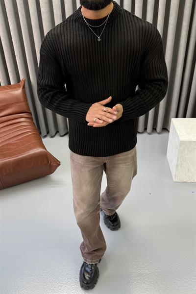 MR OVERSİZE KAZAK SİYAH