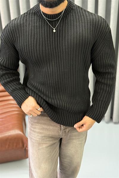 MR OVERSİZE KAZAK SİYAH