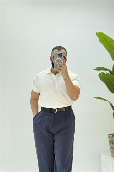 POLO YAKA TSHİRT BEYAZ 