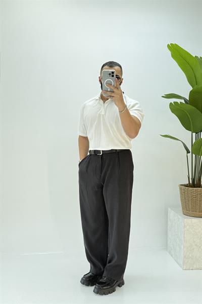 POLO YAKA TSHİRT BEYAZ