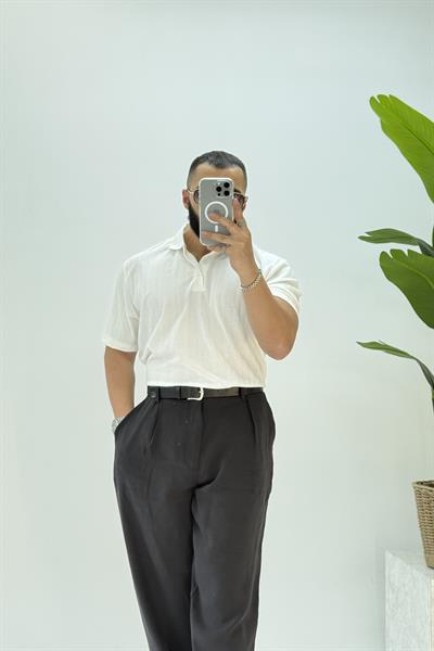 POLO YAKA TSHİRT BEYAZ