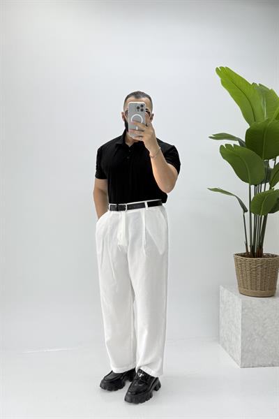 POLO YAKA TSHİRT SİYAH