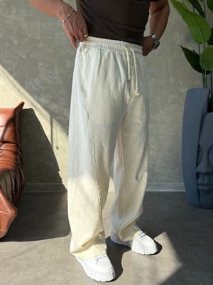 PREMIUM BAGGY KETEN PANTOLON BEJ
