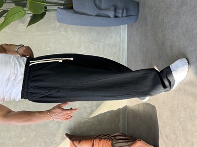 PREMIUM BAGGY KETEN PANTOLON SİYAH
