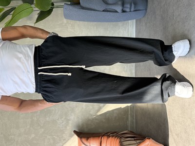 PREMIUM BAGGY KETEN PANTOLON SİYAH