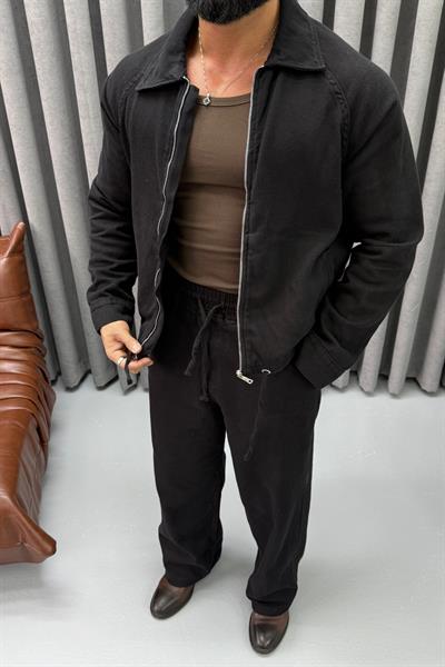 PREMİUM GABARDİN TAKIM SİYAH