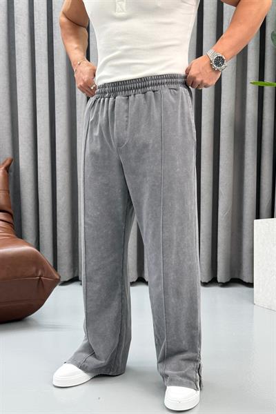 PREMİUM KALİTE YIKAMALI EŞOFMAN GRİ