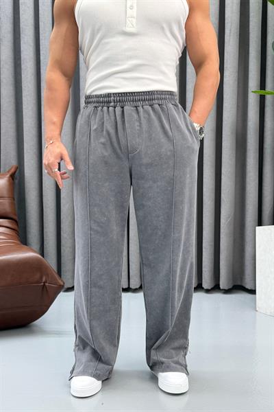 PREMİUM KALİTE YIKAMALI EŞOFMAN GRİ