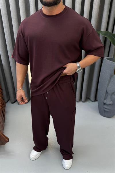 PREMİUM OVERSİZE OYSHO TAKIM BORDO