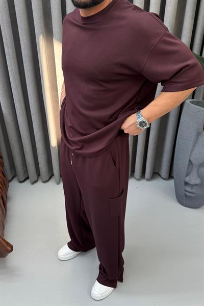 PREMİUM OVERSİZE OYSHO TAKIM BORDO