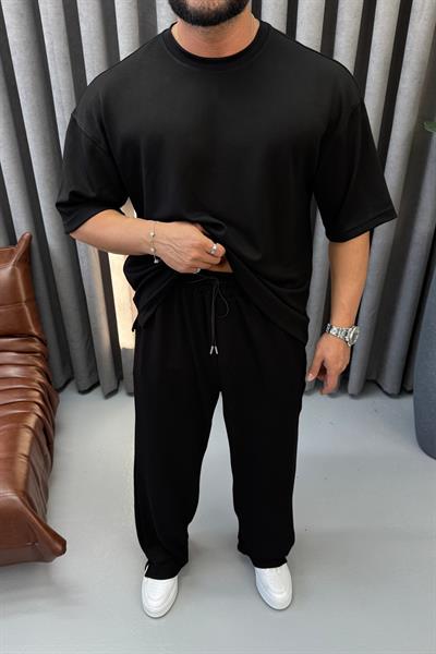 PREMİUM OVERSİZE OYSHO TAKIM SİYAH