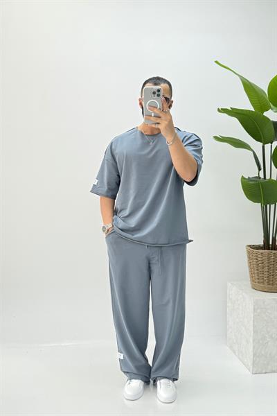 PREMİUM OVERSİZE TAKIM BEBE MAVİ