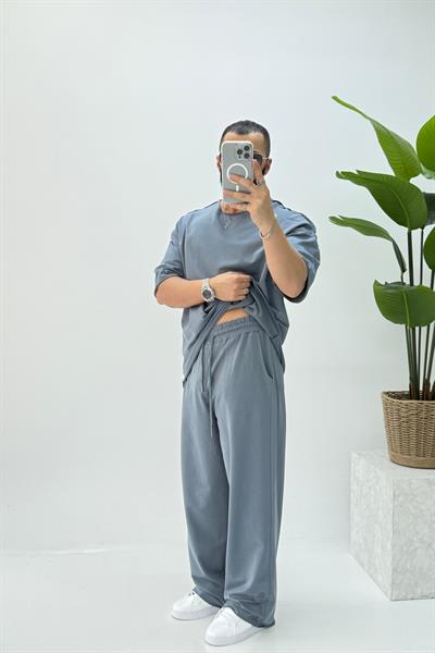 PREMİUM OVERSİZE TAKIM BEBE MAVİ