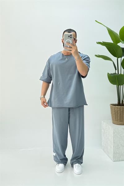 PREMİUM OVERSİZE TAKIM BEBE MAVİ