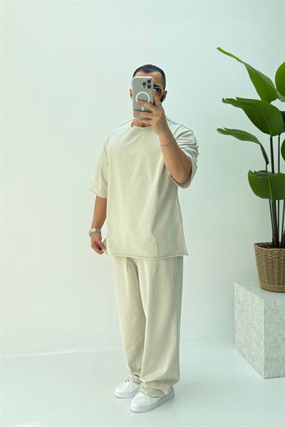 PREMİUM OVERSİZE TAKIM KREM