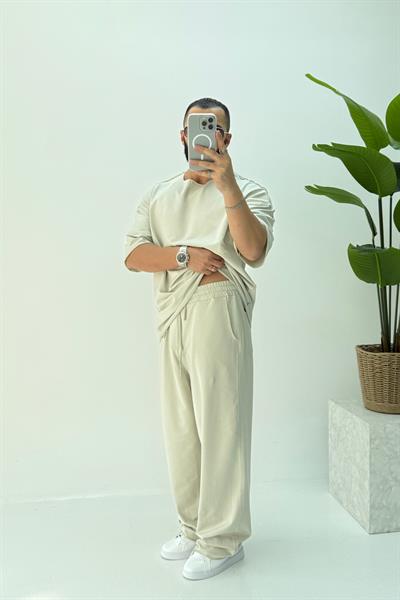 PREMİUM OVERSİZE TAKIM KREM