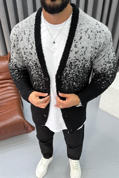 PREMİUM PELUŞ HIRKA SİYAH