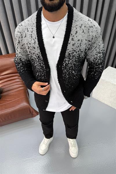 PREMİUM PELUŞ HIRKA SİYAH