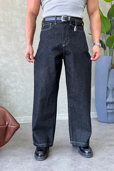 PREMİUM SERİ BAGGY JEAN SİYAH