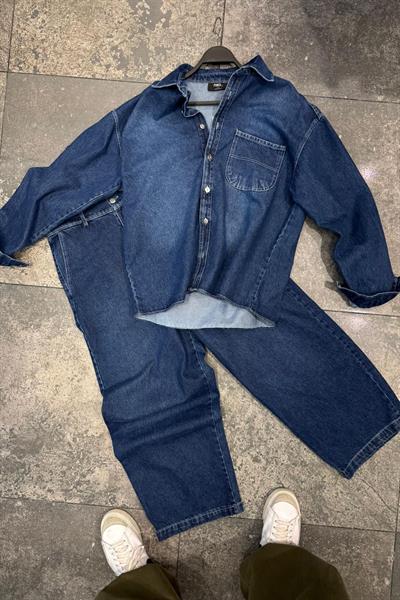 PREMİUM SERİ BALON JEAN TAKIM LACİVERT