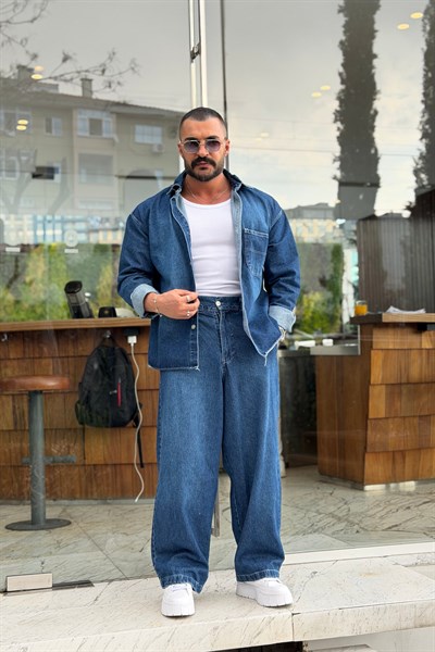 PREMİUM SERİ BALON JEAN TAKIM LACİVERT