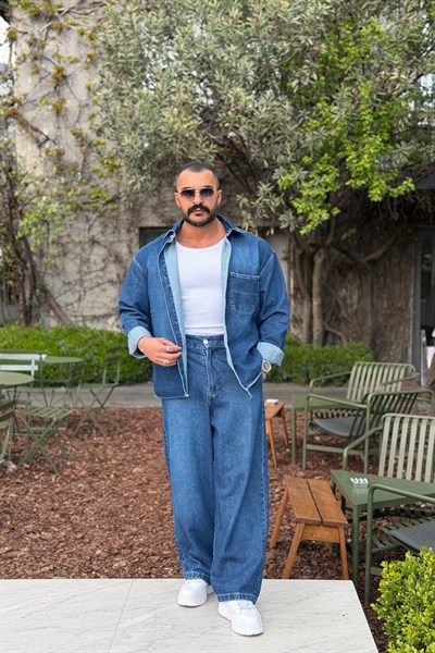PREMİUM SERİ BALON JEAN TAKIM LACİVERT