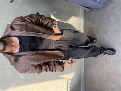 PREMIUM SERİ OVERSIZE BOMBER MONT KAHVERENGİ 