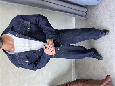 PREMIUM SERİ OVERSIZE DENİM TAKIM LACİVERT 